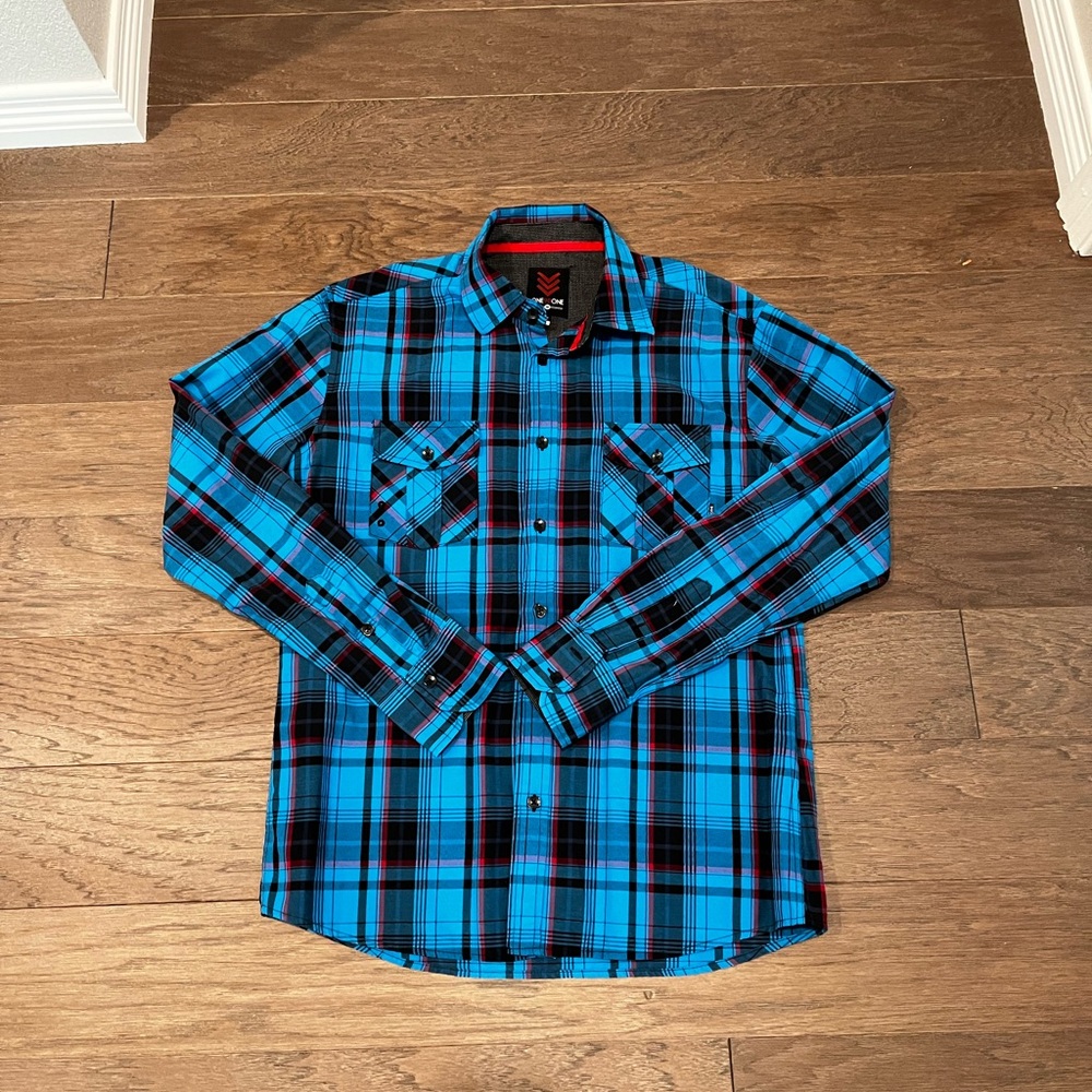 One90one Long Sleeve Button Down